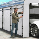 Carport Sidewall Panels Set of 4 for 12' x 20' Carports, White