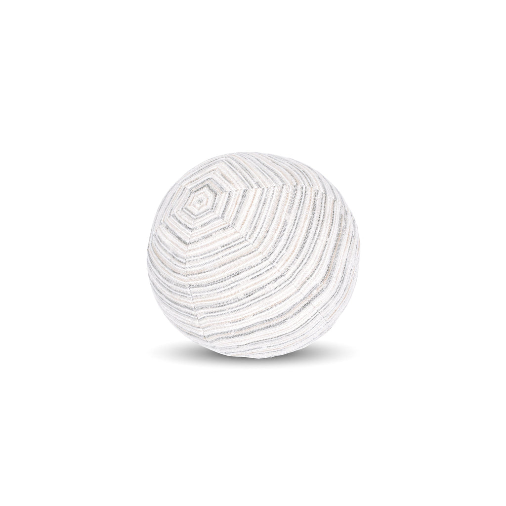 Luxe Stripe Pebble Pillow