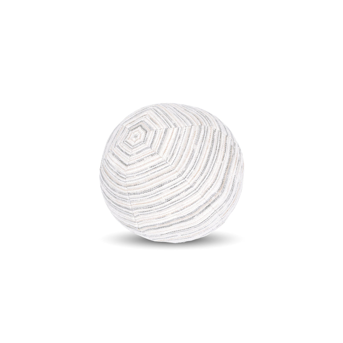 Luxe Stripe Pebble Pillow