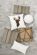 Interlace Chestnut Pillow