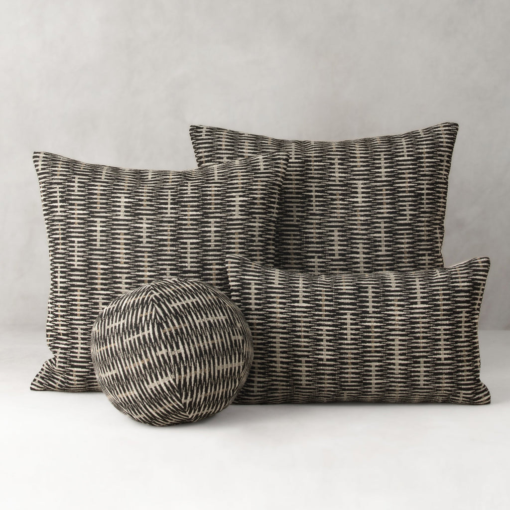 Intertwine Ebony Pillow