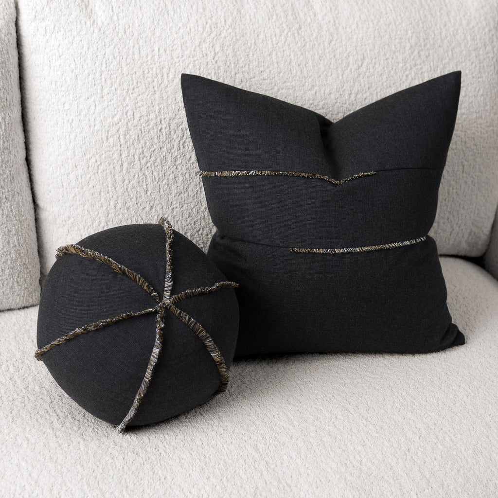 Micro Fringe Carbon Pillow