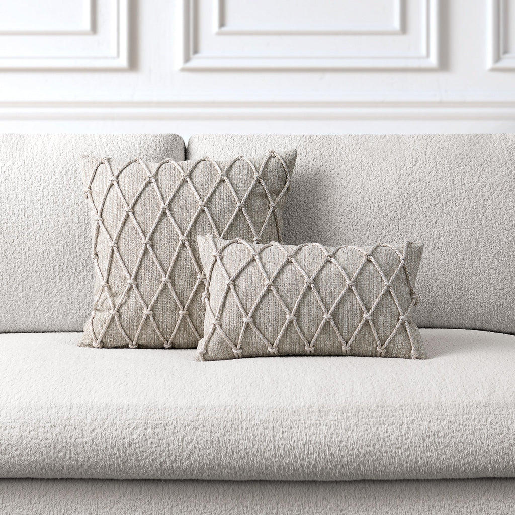 Macrame Fawn Pillow