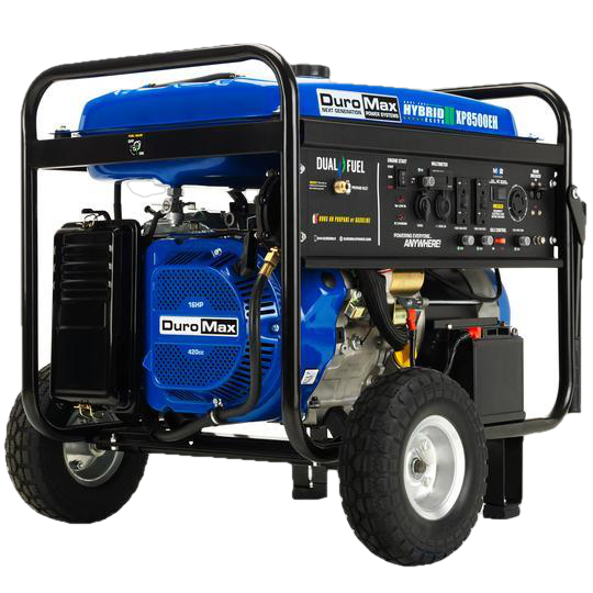 7000W/8500W Dual Fuel Electric Start Generator - New
