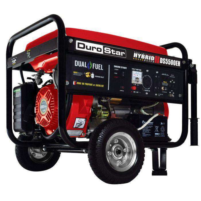 4500W/5500W Dual Fuel Electric Start Generator - New