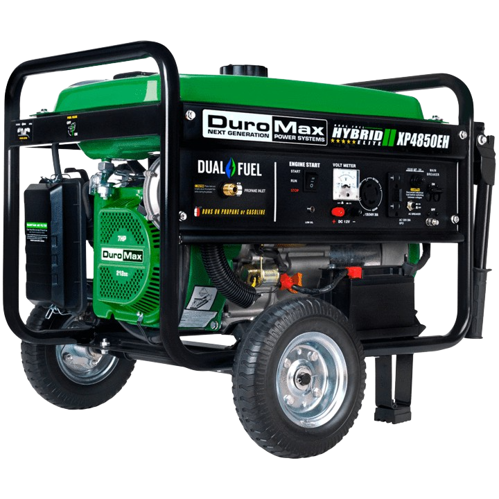 3850W/4850W Dual Fuel Electric Start Generator - New