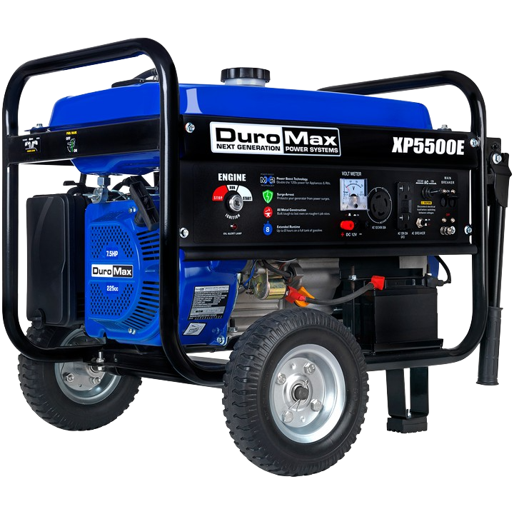 4500W/5500W Electric Start Gas Generator - New
