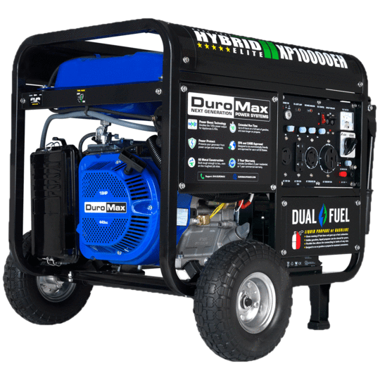 8000W/10000W Dual Fuel Electric Start Generator - New
