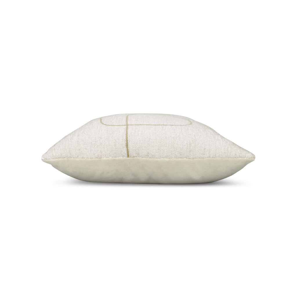 Linear Luxe Oyster Pillow
