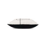 Linear Luxe Ebony Pillow