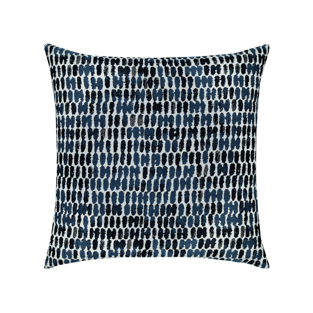 Thumbprint Indigo Pillow
