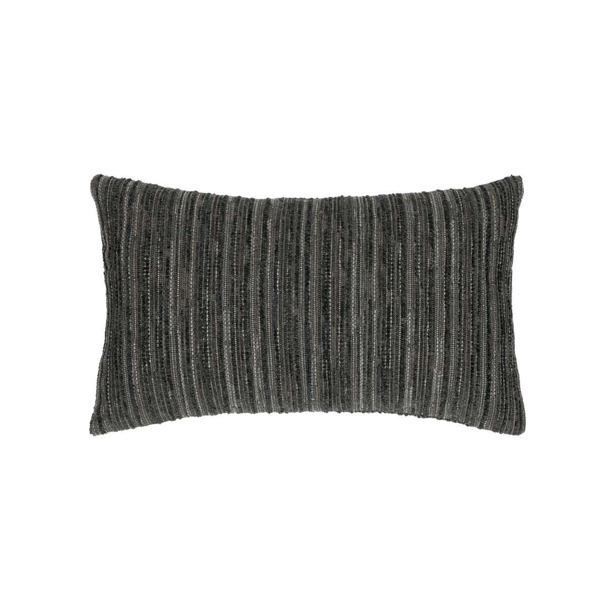 Luxe Stripe Charcoal Pillow