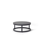 Ventura 28" Side Table in Charcoal Aluminum
