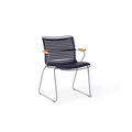 Click Dining Arm Chair in Black
