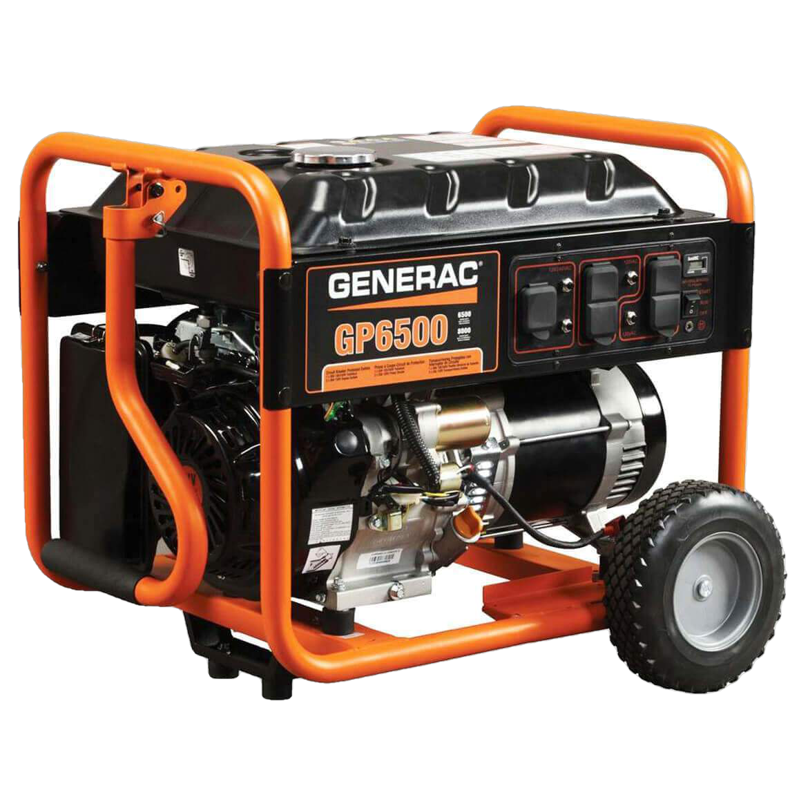 6500W/8125W Portable Gas Generator - Refurbished