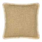 Golden Hour Fringed Pillow