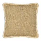 Golden Hour Fringed Pillow
