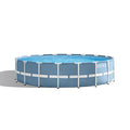 18ft x 48in Above Ground Pool Set with Filter Pump, Ladder & Cover