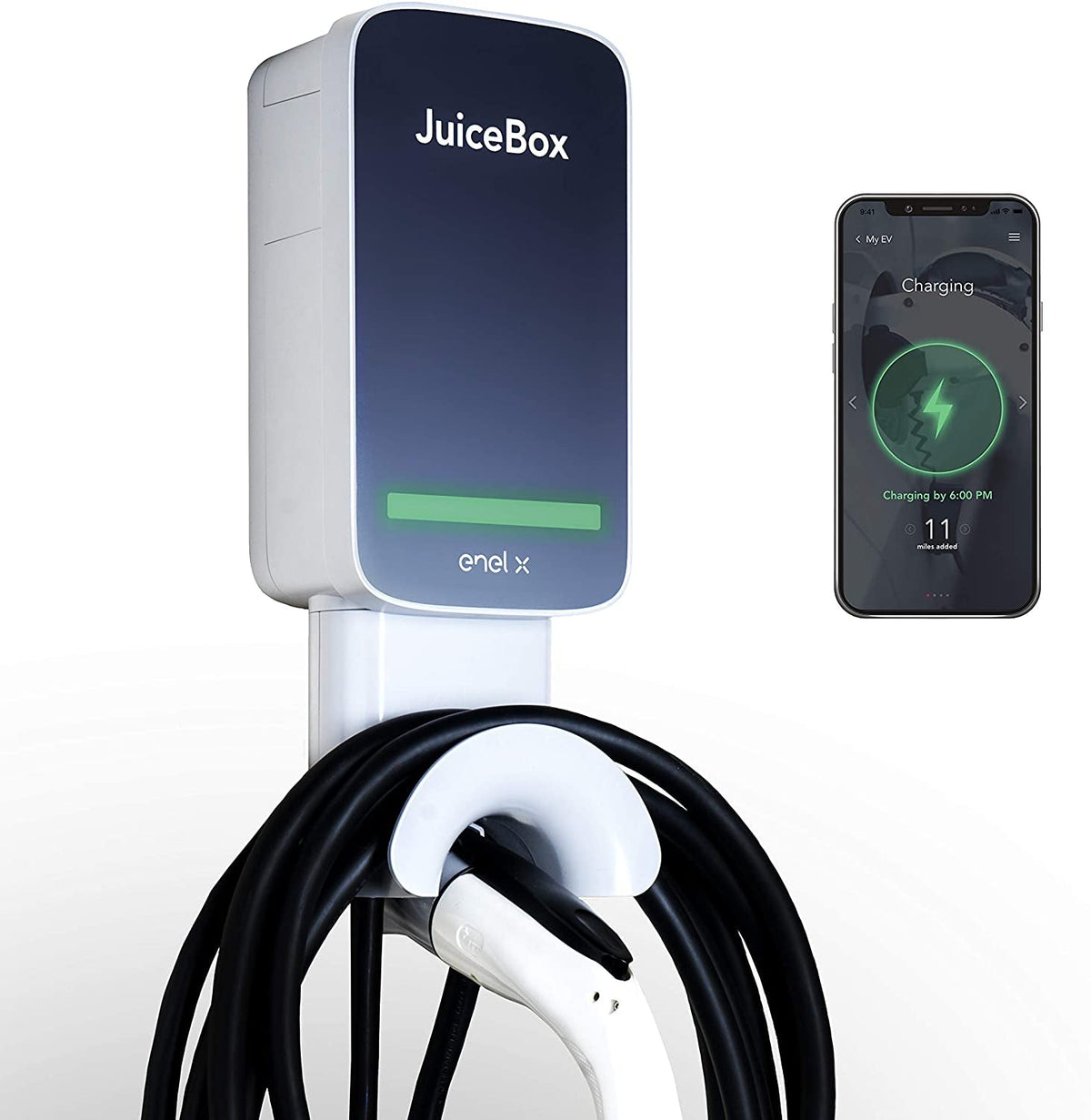 Smart WiFi Electric Vehicle (EV) Home Charging Station - 40 Amp