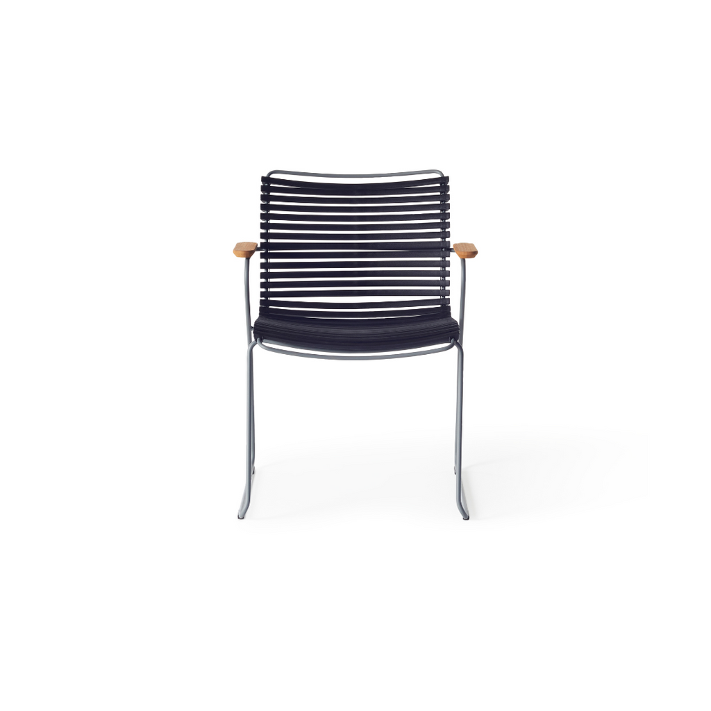 Click Dining Arm Chair in Black