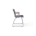 Click Dining Arm Chair in Black