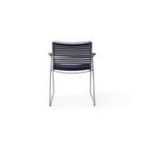 Click Dining Arm Chair in Black
