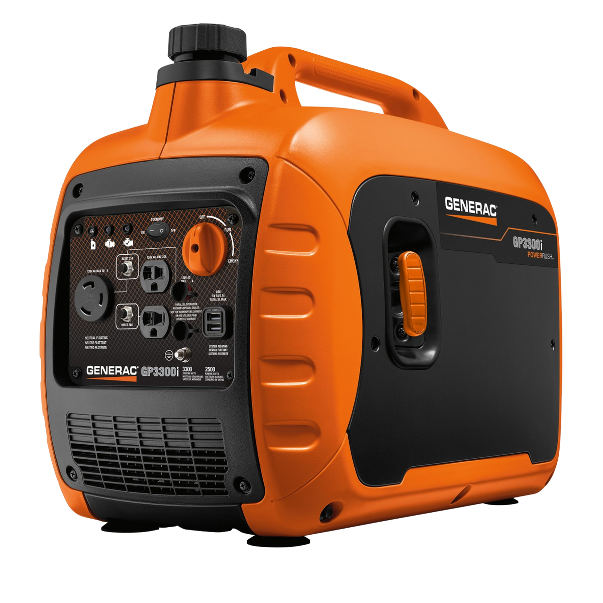 2500W/3300W Gas Inverter Generator - Scratch and Dent