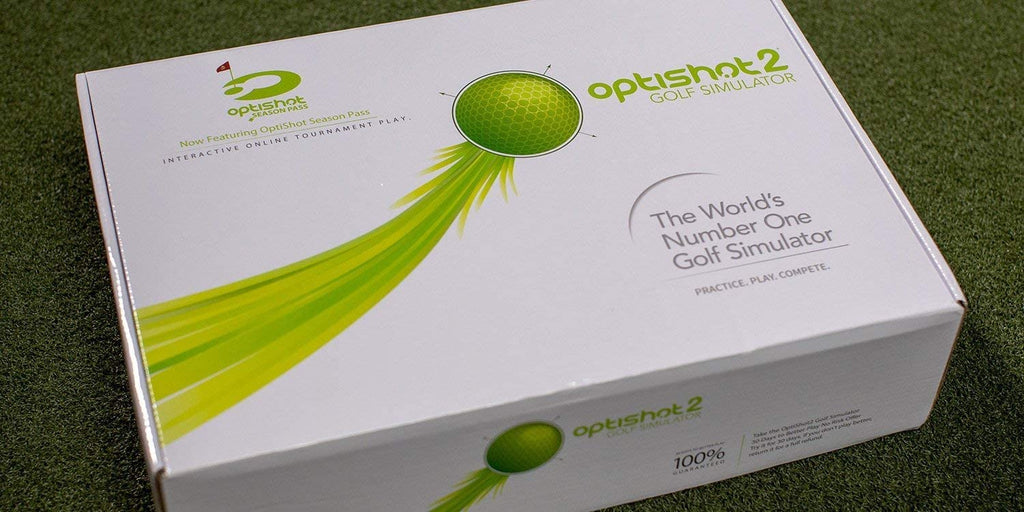GolfBaysUK Optishot 2 Golf Simulator Bundle – You Get Deep Golf Enclosure, 1.5M X 1.5M Golf Mat, Optishot2 Golf Simulator - For Home - Train from Home Package