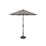 7.5' Bronze Frame Market Umbrella - Glide Tilt
