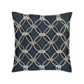 Indigo Rope Pillow