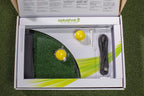 GolfBaysUK Optishot 2 Golf Simulator Bundle – You Get Deep Golf Enclosure, 1.5M X 1.5M Golf Mat, Optishot2 Golf Simulator - For Home - Train from Home Package