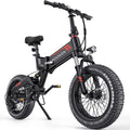20 Inch Foldable Fat Tire Electric Bike for Adults - 500W Motor, 20 MPH