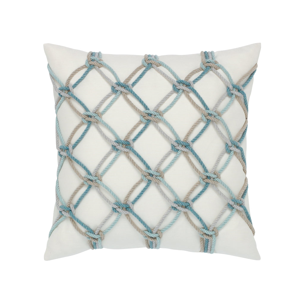 Aqua Rope Pillow