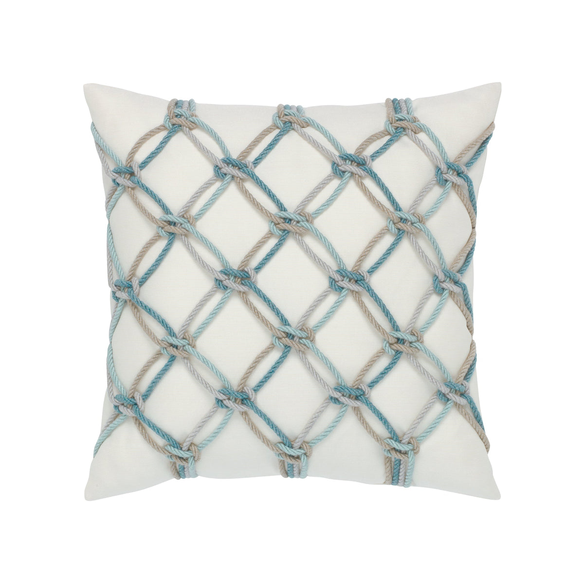 Aqua Rope Pillow