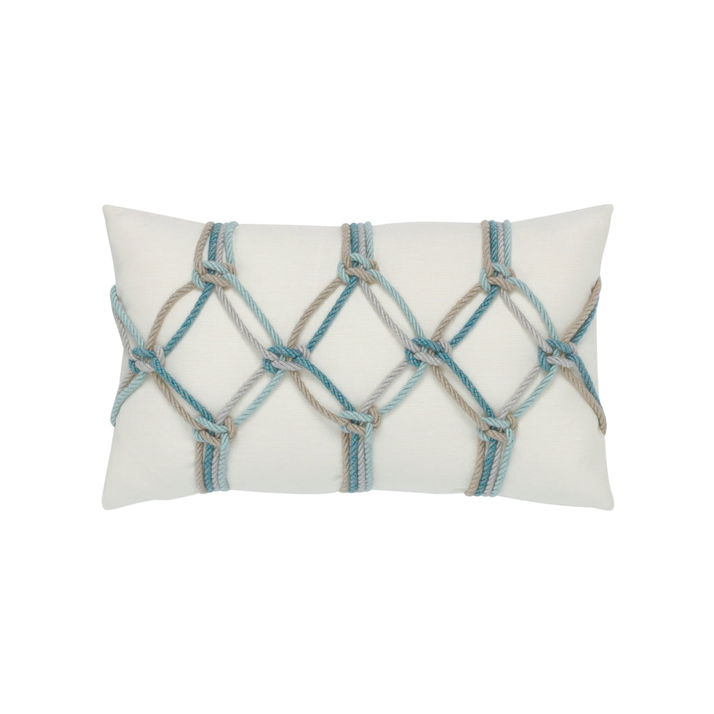 Aqua Rope Pillow