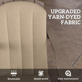 4-Piece Adirondack Chair Cushions, 49" x 20" x 2", Beige