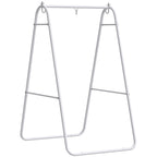 Hammock Chair Stand with Steel Frame, 330 LBS Capacity, White