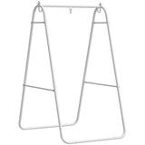 Hammock Chair Stand with Steel Frame, 330 LBS Capacity, White