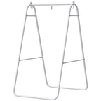 Hammock Chair Stand with Steel Frame, 330 LBS Capacity, White