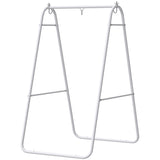Hammock Chair Stand with Steel Frame, 330 LBS Capacity, White