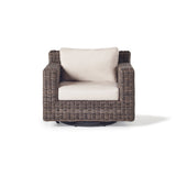 Sausalito Swivel Lounge Chair in Terra Wicker