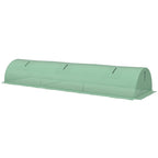 10' x 3' x 2' Portable Mini Greenhouse with 5 Mesh Windows, Green