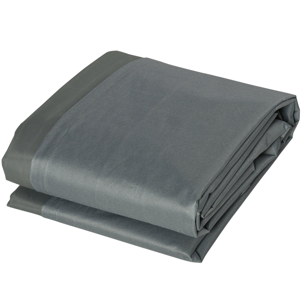 80.7" x 75.6" x 24" Waterproof Patio Furniture Cover, Grey