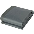 80.7" x 75.6" x 24" Waterproof Patio Furniture Cover, Grey