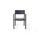 Belvedere Dining Arm Chair in Charcoal