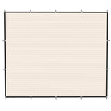Rectangle Shade Sail 3 x 3.6 m Beige with SS Eyelets & Bungee Cords, UV-blocking