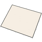 Rectangle Shade Sail 3 x 3.6 m Beige with SS Eyelets & Bungee Cords, UV-blocking