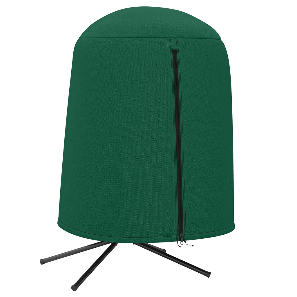 Hanging Egg Chair Cover with Zipper, 420D Oxford for 128 x 190H cm Stand, Green