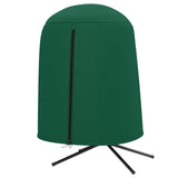Hanging Egg Chair Cover with Zipper, 420D Oxford for 128 x 190H cm Stand, Green