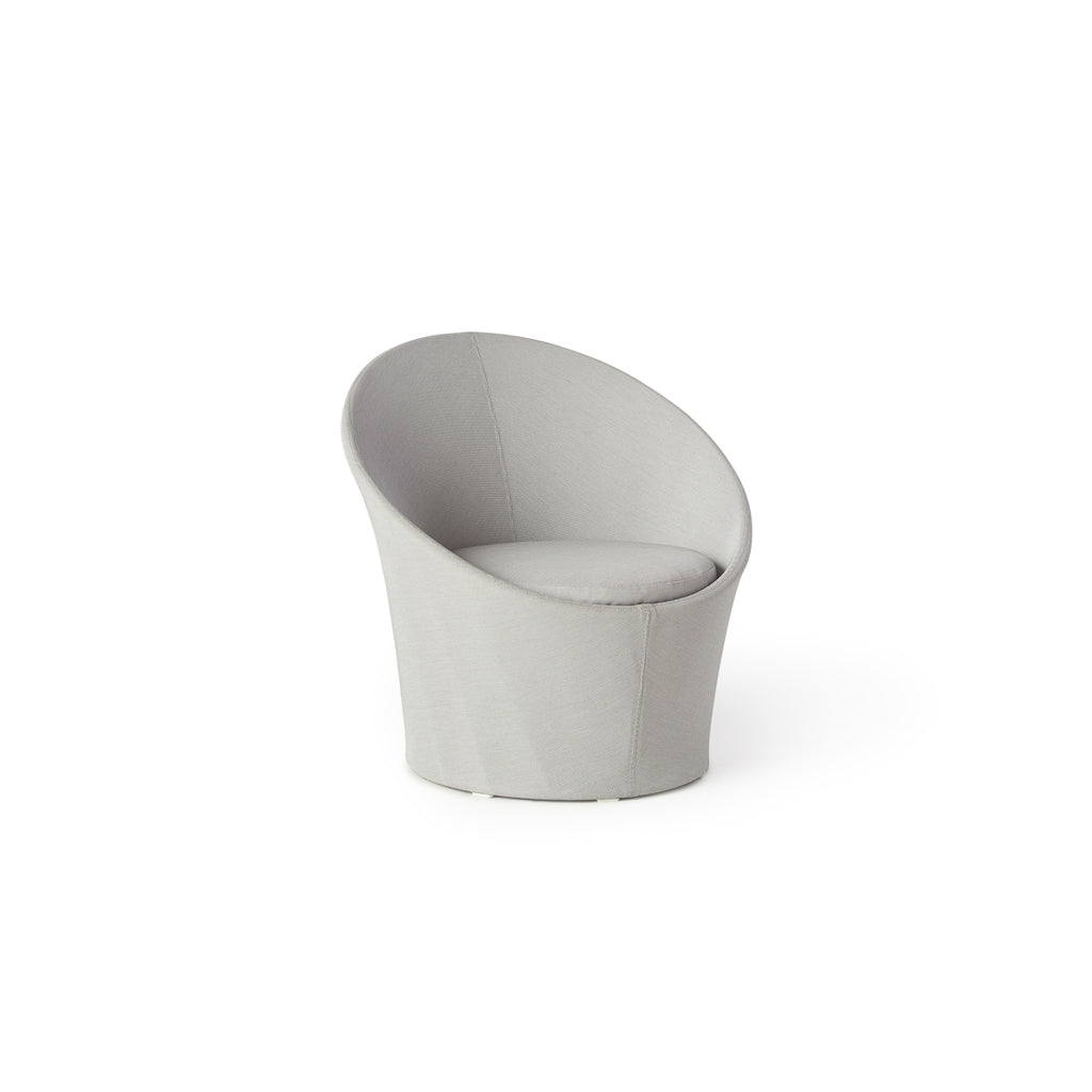 Apollo Lounge Chair in Textured White